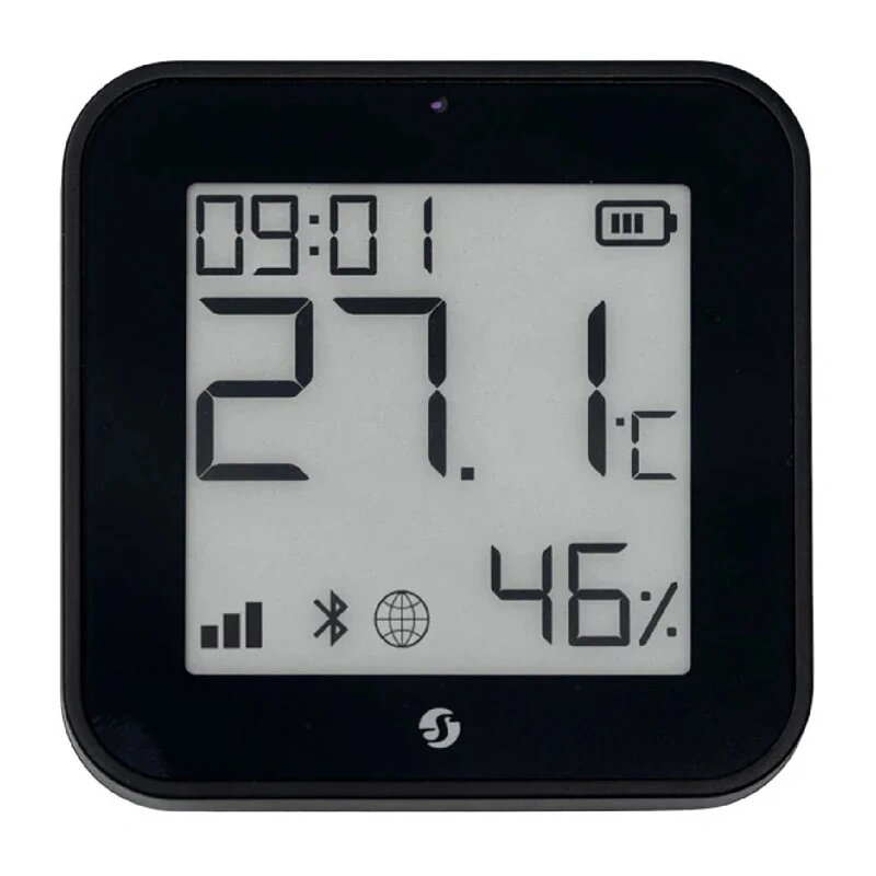 Shelly Temperature and Humidity Sensor ZB Black