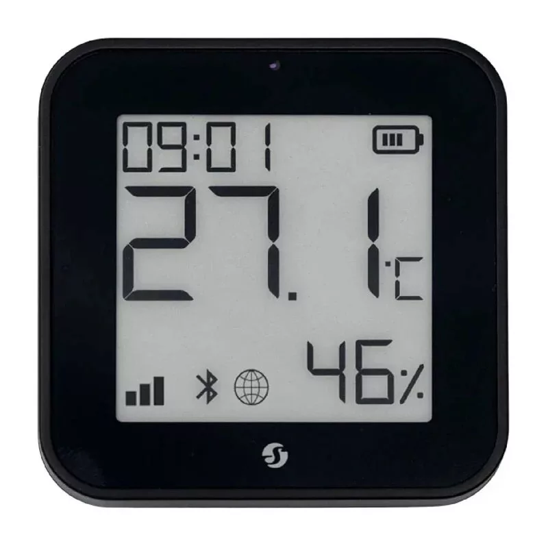 Shelly Temperature and Humidity Sensor ZB Black