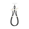 SBOX LANYARD BLACK USB-C to USB-C Cable 1.5m Black