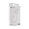 SBOX Lanyard White USB-C to USB-C kabelis 1,5m Balts