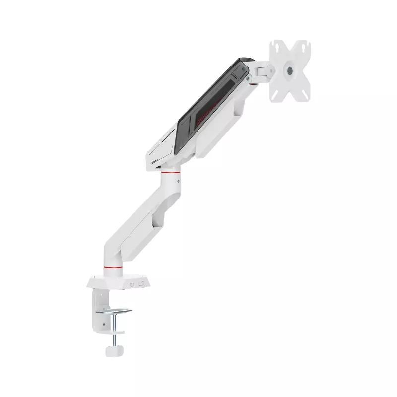 White Shark KHUFU-I GMS-3210 Viena monitora galda stiprinājums 17 inch-32 inch ekrāniem, melns