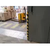Durable S32R Grīdas kabeļu aizsargs, PVC, Melns/Dzeltens, Noapaļots, 1000 mm