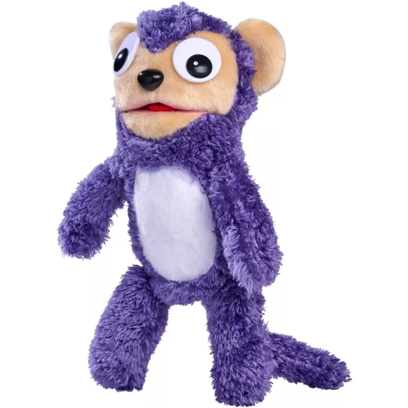 SIMBA ScreamerZ Pērtiķa mīkstā rotaļlieta ar čīkstuli, Brūna, 20 cm