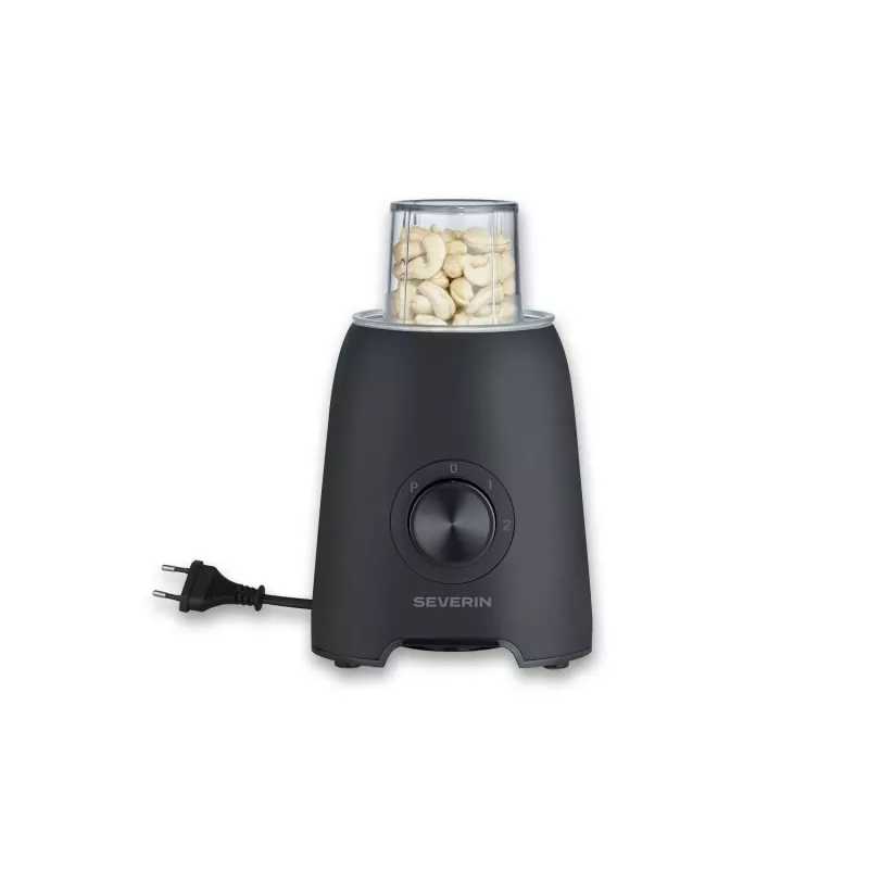 SEVERIN SM 3724 Automātiskais piena putotājs un sildītājs, 500 W, Nerūsējošais tērauds, Melns
