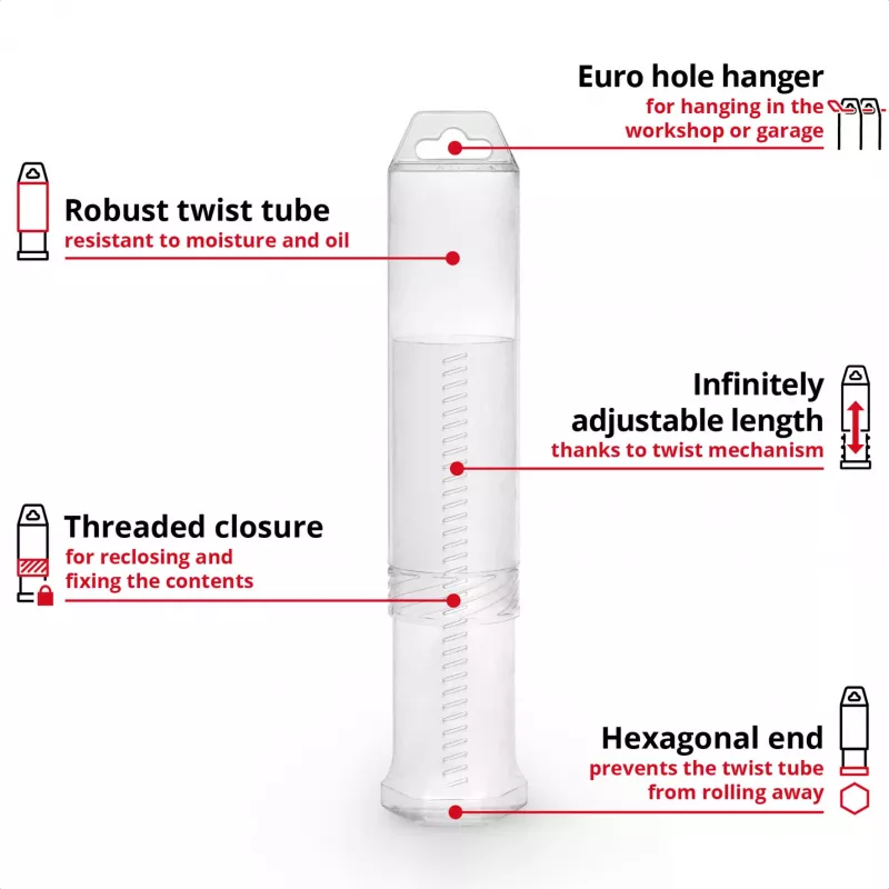 EINHELL-KWB SDS-plus Kalšu komplekts 250mm, 4 gab.