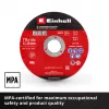 EINHELL-KWB Plānā griešanas diska komplekts, Ø 115 x 1,0 mm, 5 gab. (leņķa slīpmašīnai)