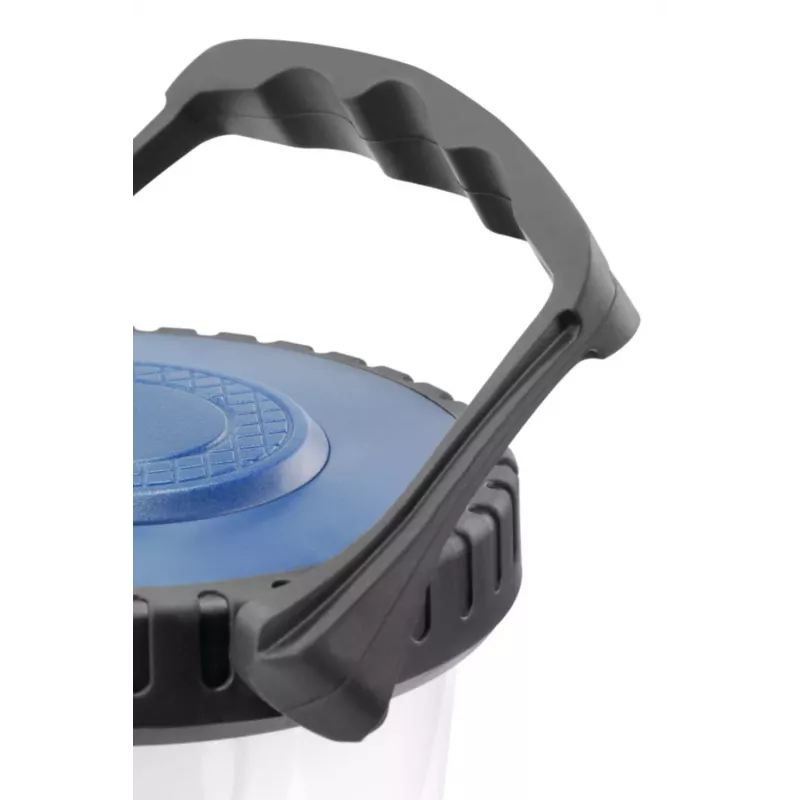 ANSMANN CL600B ar baterijām darbināma kempinga laterna - Melna/Zila - ABS - Pakaramais āķis - IPX4 - 600 lūmeni