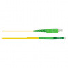 Good Connections OS2 Simplex Fiber Optic Patch Cable LC/SC SM 9/125 0.5m Yellow