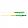 Good Connections OS2 Simplex Fiber Optic Patch Cable LC/SC SM 9/125µm 2m Yellow