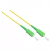 Good Connections OS2 Single-Mode Fiber Optic Patch Cable LC/SC Duplex 9/125µm 3m Yellow