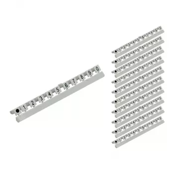 GoodConnections Number Markers for LC Fiber Optic Cables, Marking 0 to 9, 10-Piece Set, Good Connections® (GC-N0070)