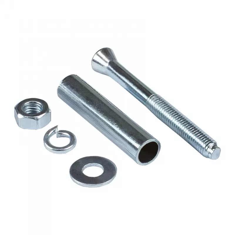 GoodConnections sienas montāžas piederumu komplekts 19 inch sienas korpusam FLAT-Pack (GC-RFxxxx), 4x M8 x 80 mm dībeļi (GC-RFZ003)