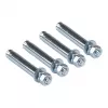 GoodConnections sienas montāžas piederumu komplekts 19 inch sienas korpusam FLAT-Pack (GC-RFxxxx), 4x M8 x 80 mm dībeļi (GC-RFZ003)