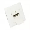GoodConnections Cat.6A tīkla sienas kontaktligzda, 2xRJ45, ekranēta, iegremdēta, dizainam saderīga, vertikāla kabeļa ievade, pērļu balta RAL1013 (GC-N0021)