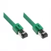 GoodConnections RNS® Patch Cable Cat. 8.1, S/FTP, PiMF, LSZH, 2000MHz, 40Gbit/s, Green, 1.5m