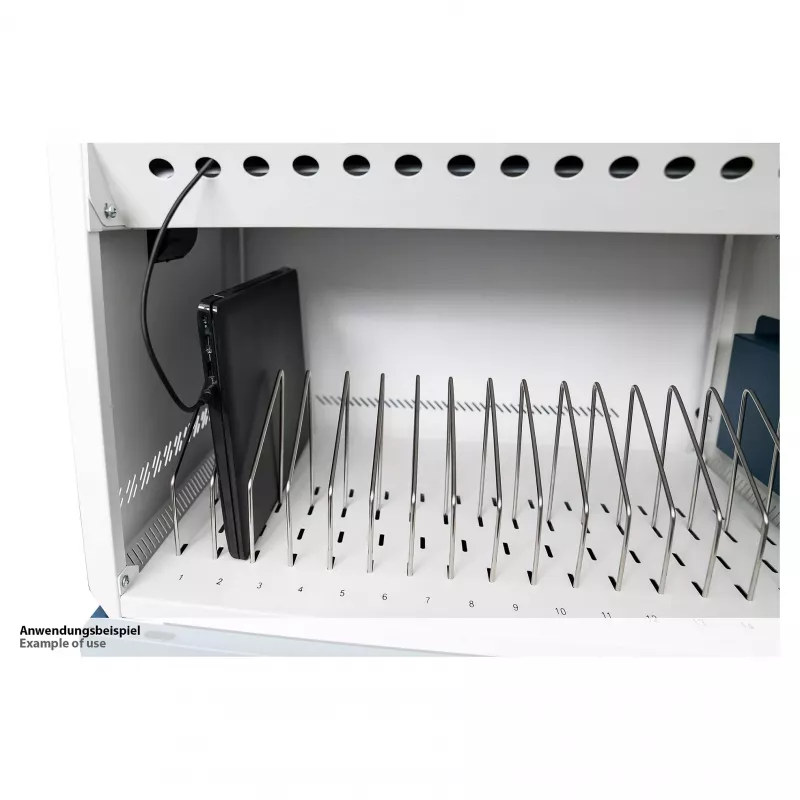GoodConnections GEMMA N16 Notebook Charging Cabinet White/Blue
