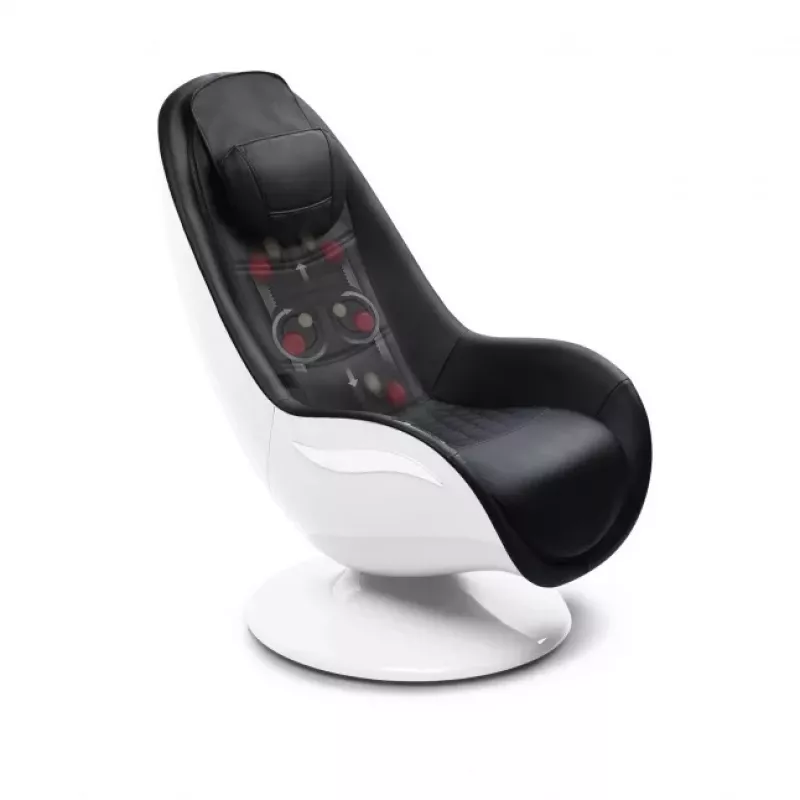 Medisana RS 660 Shiatsu masāžas atpūtas krēsls ar siltumu, melns