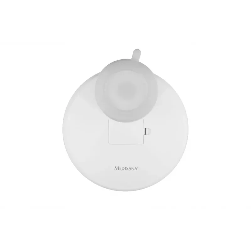 Medisana CM 850 LED kosmētikas spogulis ar 5x palielinājumu, dienasgaismas baltu LED, pieskāriena sensoru, 360° rotāciju, sudraba krāsā