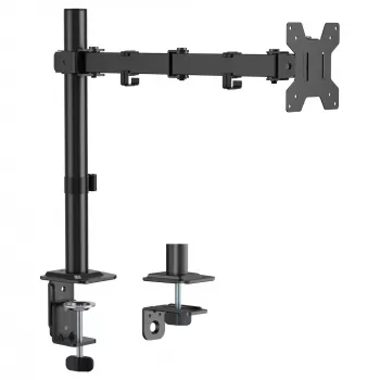 Equip Galda Stiprinājums 17-32 inch Ekrāniem, 360° Grozāms, 10 kg, Melns