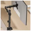Equip Galda Stiprinājums 17-32 inch Ekrāniem, 360° Grozāms, 10 kg, Melns