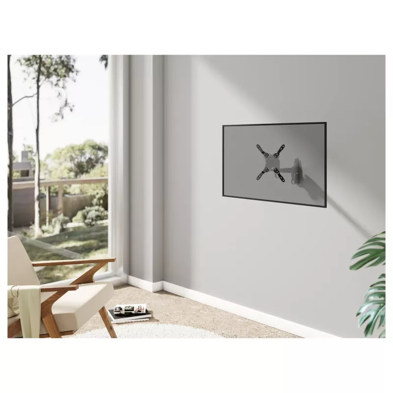 Equip VESA pagarinājuma adaptera plāksne monitoriem 23-42 collas 30kg Melna