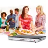 Gastroback 42491 Design Warming Tray - 200W, Stainless Steel & Glass, 120°C