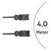 BACHMANN GST18i3 pagarinātājvads 4m Melns