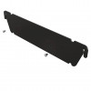 Kindermann Mounting Clamp - Black, RAL 9005 - Cart Mounting (Rear)