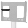 Kindermann Mounting Clamp - Black, RAL 9005 - Cart Mounting (Rear)