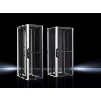 Rittal VX IT tīkla servera skapis 42U 19 inch 800x1000x2000mm Sudrabs/Melns