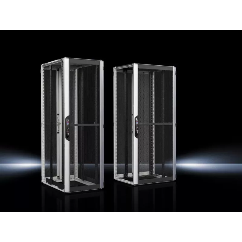 Rittal VX IT tīkla servera skapis 42U 19 inch 800x1000x2000mm Sudrabs/Melns