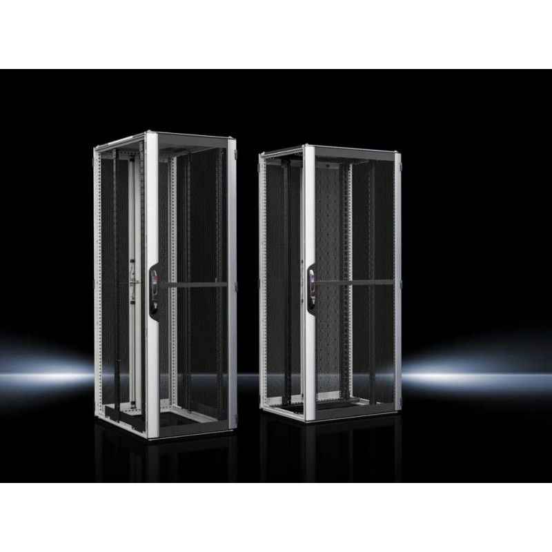 Rittal VX IT tīkla servera skapis 42U 19 inch 800x1000x2000mm Sudrabs/Melns