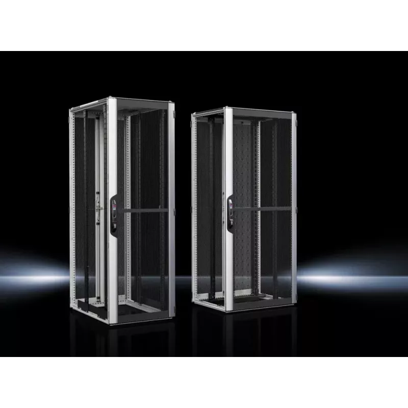Rittal VX IT tīkla servera skapis 42U 19 inch 800x1000x2000mm Sudrabs/Melns