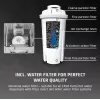 CASO HW 666 Inox Turbo Karstā ūdens dozators 2,7L 2600W Nerūsējošais tērauds/Melns