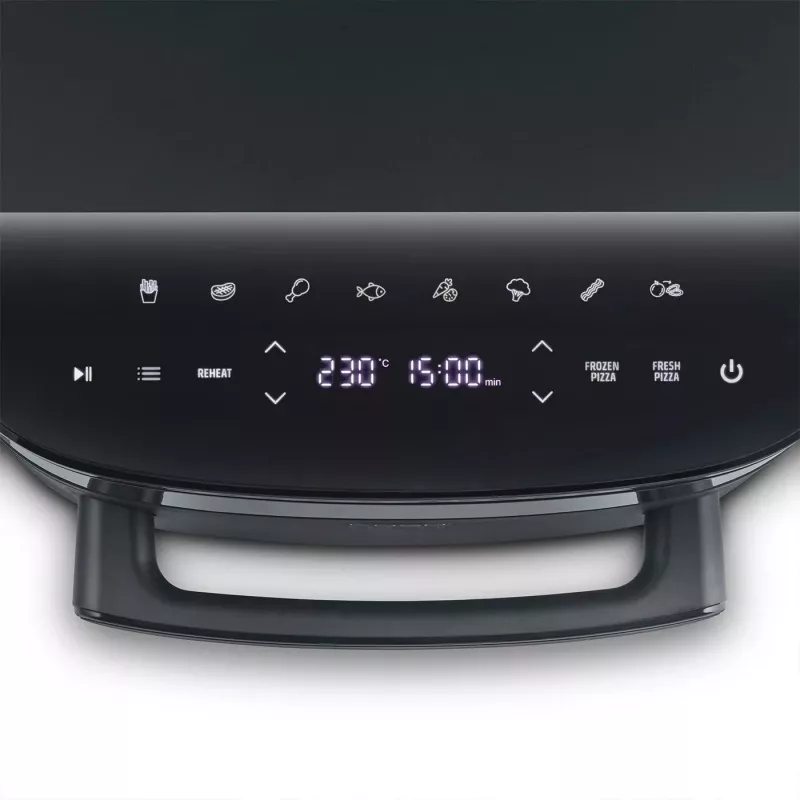 CASO Air Fryer AirFry & PizzaChef 2850 W 6 L Melns