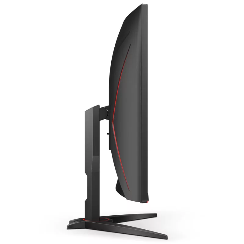 AOC CQ32G2SE 31.5 inch Izliekts QHD spēļu monitors, 165Hz, FreeSync Premium, VA, 1ms MPRT, DP/HDMI
