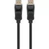 Goobay Essential DisplayPort 2.1 kabelis 8K 144Hz 1 m