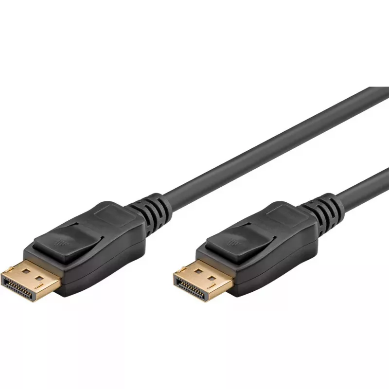 Goobay Essential DisplayPort 2.1 kabelis 8K 144Hz 1 m