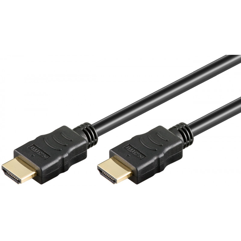 Goobay HDMI High-Speed Cable with Ethernet | Soft | 0.5 m