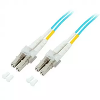 EFB-Elektronik ECOFIBER Duplex Jumper LC-LC 50/125µm OM3 LSZH Aqua 2.0mm 2m