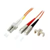 EFB-Elektronik Duplekss Jumperis LC-SC OM1 62.5/125µm 3m Oranžs LSZH Optiskās šķiedras savienotājkabelis