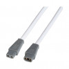 EFB Cascading Cable 1.25 m, Balts, LED gaismai 698026.x