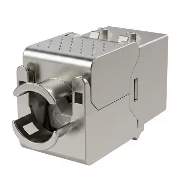 EFB RJ45 Keystone Slimline Cat.6A Shielded Die-Cast Zinc 10GE