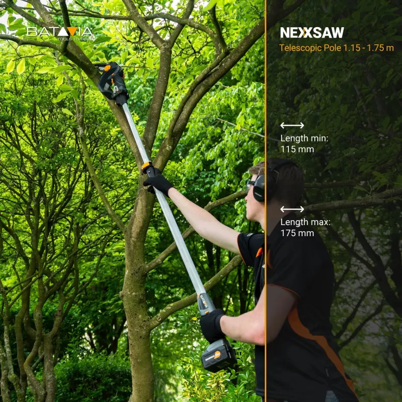 Batavia Teleskopiskais stienis 1.15 - 1.75 m Nexxsaw un Nexxcut zāģiem
