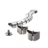 LogiLink KAB0064 Vertikāla ergonomiska pele, vadu, USB, optiska, 800/1200/1600 DPI, 6 pogas, sudraba