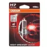 OSRAM NIGHT BREAKER SILVER H7 64210NBS Halogēna priekšējā luktura spuldze 12V 55W 1500lm