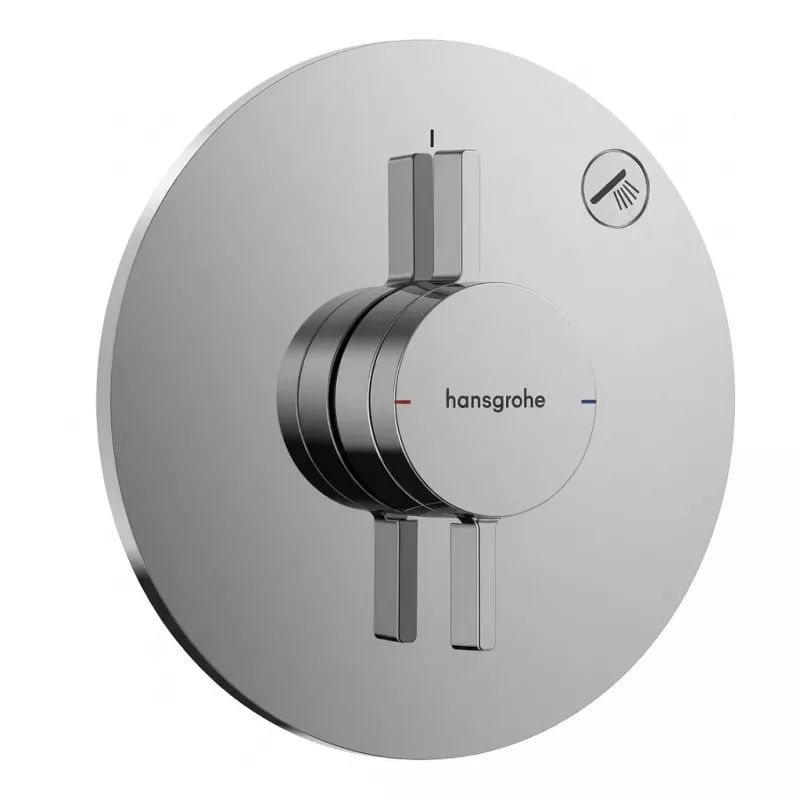 Hansgrohe DuoTurn S Sajauktājs slēptai uzstādīšanai, 1 funkcija, hroms