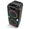 MEDION PE-1 Pure Party Speaker Black - Bluetooth 5.0, 40W RMS, 2x 6.5 inch skaļruņi, karaoke, TWS, LED gaismas, Power Bank