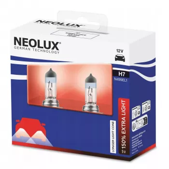 Neolux H7 Extra Light 2 iepakojums Halogēna spuldze 12V 55W