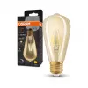 OSRAM LED spuldze 6.5W 725lm 2400K E27 regulējama kvēldiega zelta